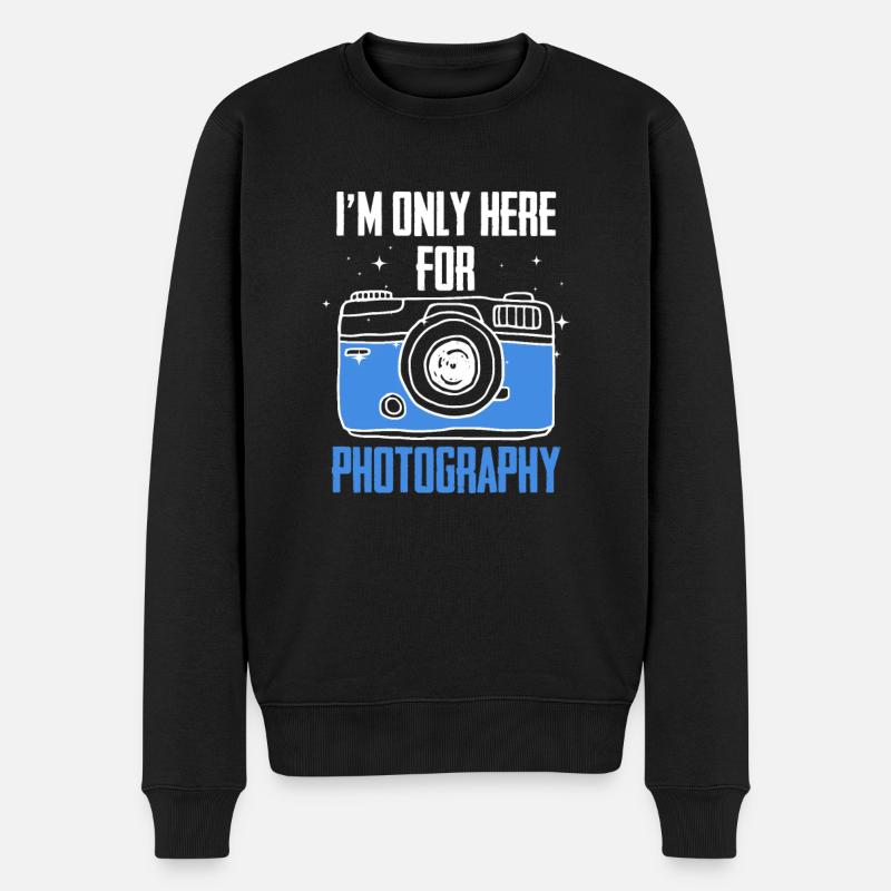 Caméra spatiale d’astrophotographie - Pull Premium bio Homme - noir