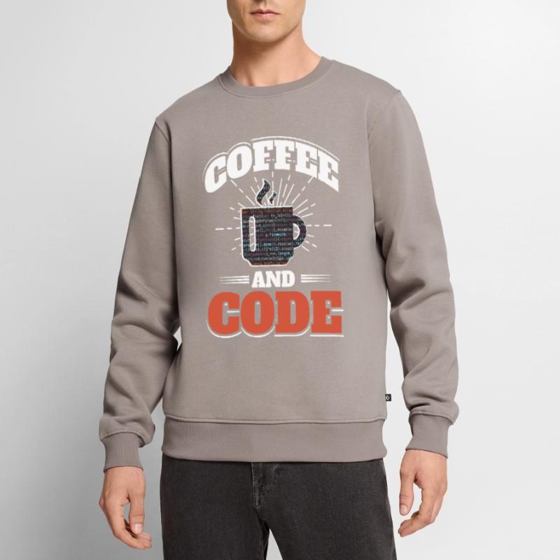 Software Computer Developer Men's Premium Organic Jumper