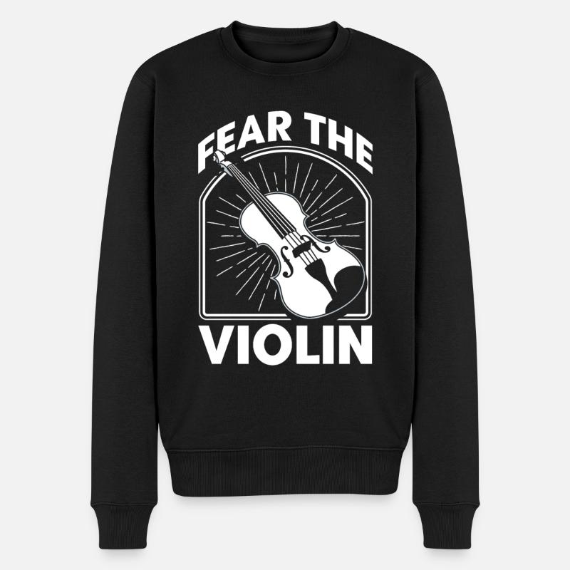 Cadeau de violoniste violoniste - Pull Premium bio Homme - noir