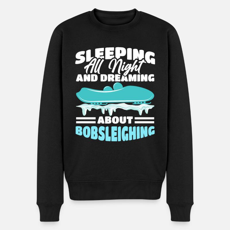 Bob Sledge - Pull Premium bio Homme - noir