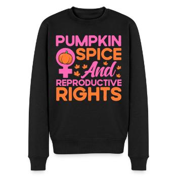 Rechte der Frauen Ermächtigung Feministisch Gesche - Männer Premium Bio Pullover - Schwarz - Vorne - Nico (187cm)
