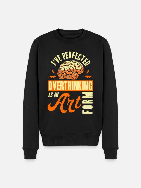 Sarcasm Sarcastic Irony Gift - Men's Premium Organic Jumper - black