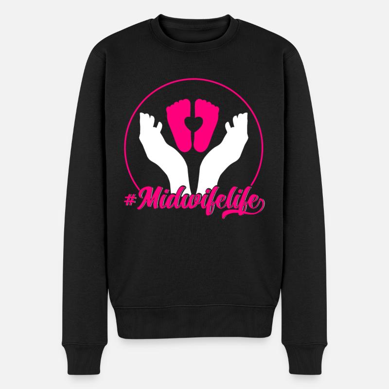 Obstétricien Obstétricien Doula Cadeau - Pull Premium bio Homme - noir