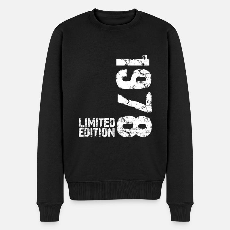1978 Édition limitée - Pull Premium bio Homme - noir