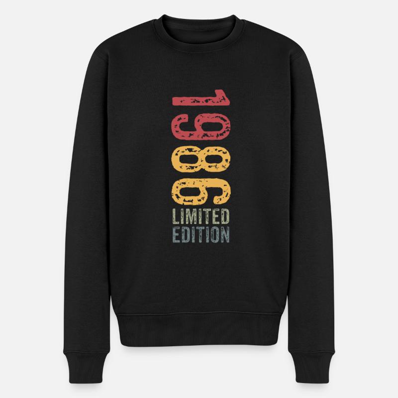 1986 Édition limitée - Pull Premium bio Homme - noir