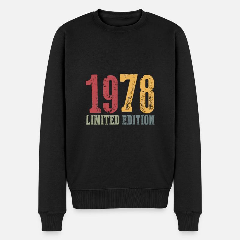 1978 Édition limitée - Pull Premium bio Homme - noir
