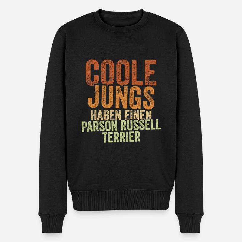 Parson Russell Terrier - Männer Premium Bio Pullover - Schwarz