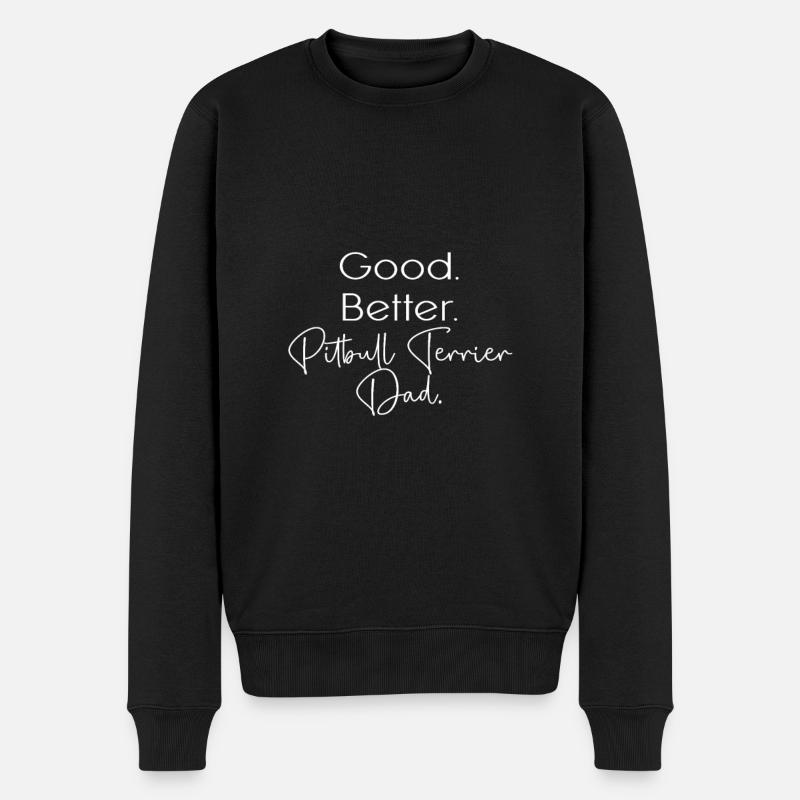 Pitbull Terrier - Pull Premium bio Homme - noir