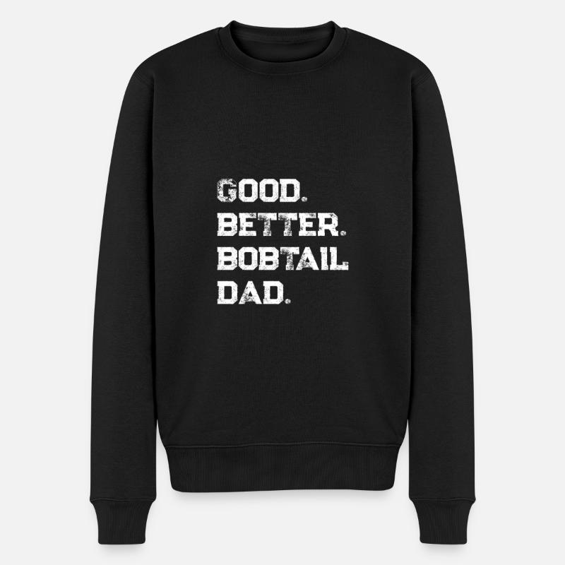 Bobtail - Pull Premium bio Homme - noir