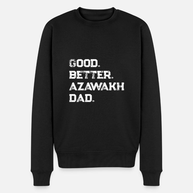 Azawakh - Pull Premium bio Homme - noir