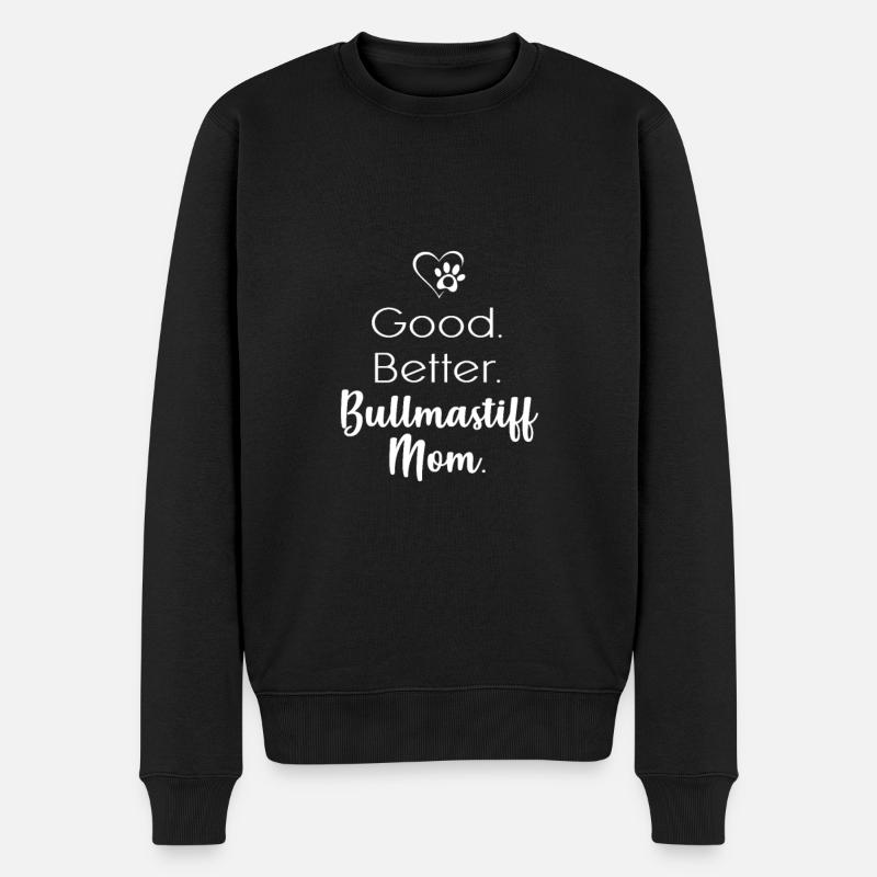 Bullmastiff - Männer Premium Bio Pullover - Schwarz