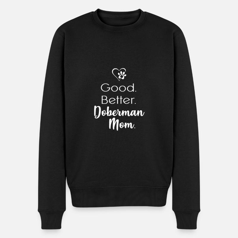 Doberman - Pull Premium bio Homme - noir