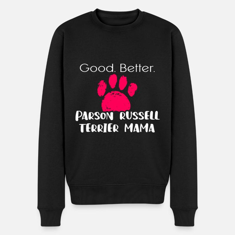 Parson Russell Terrier - Männer Premium Bio Pullover - Schwarz