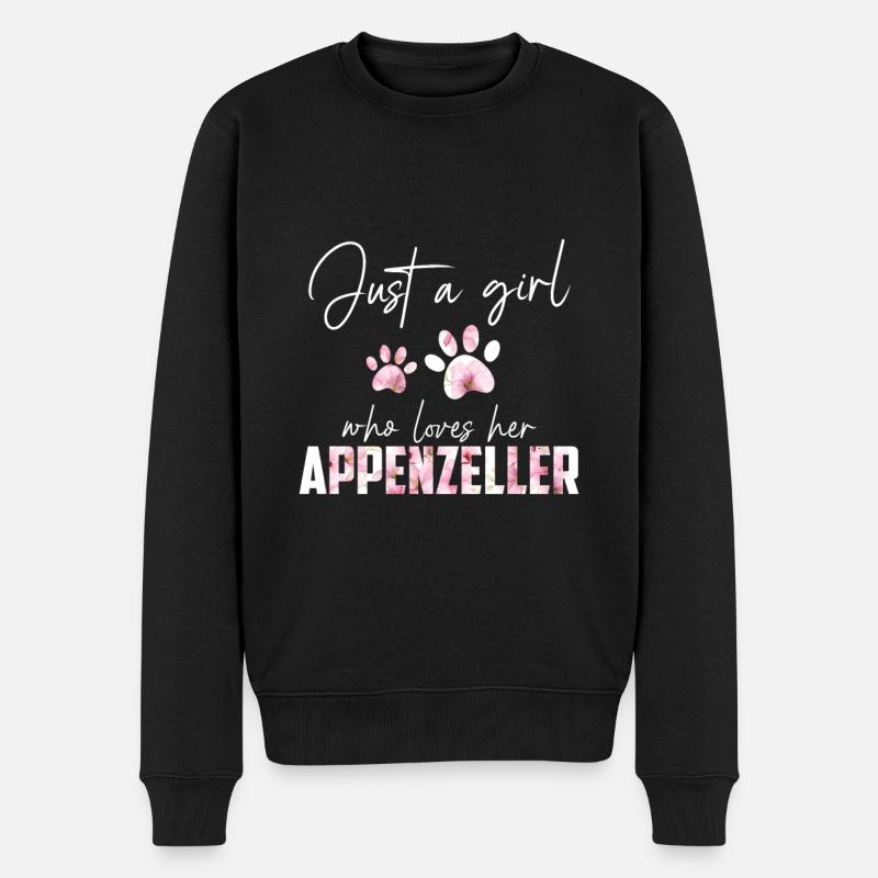 Appenzeller - Pull Premium bio Homme - noir