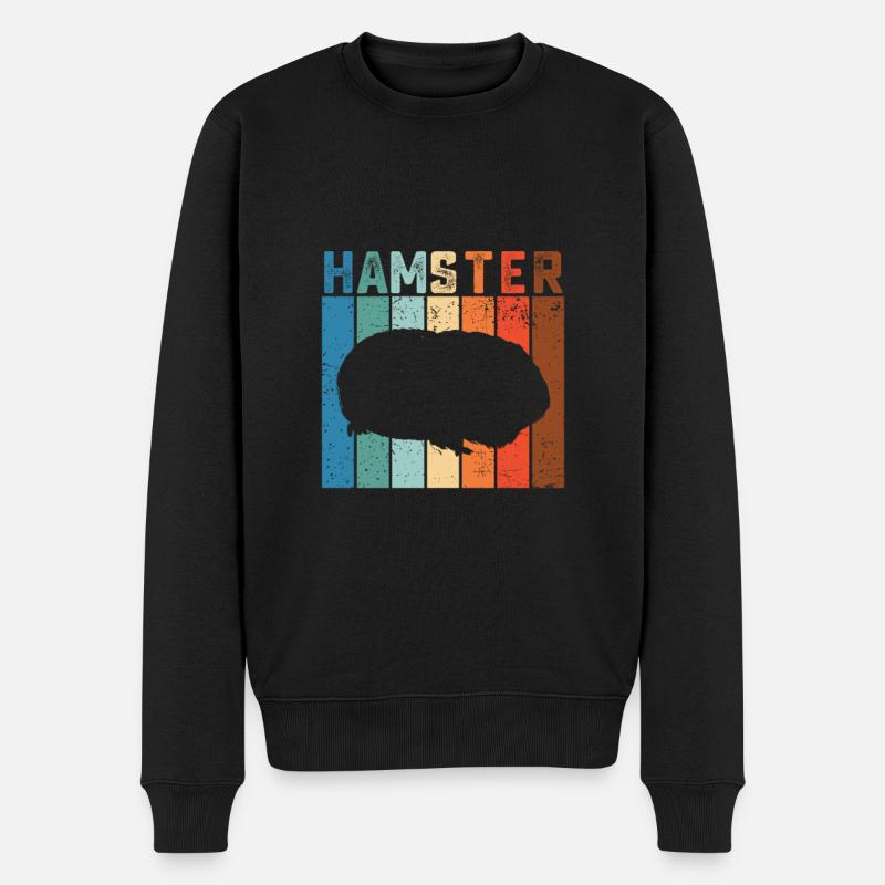 Hamster - Pull Premium bio Homme - noir