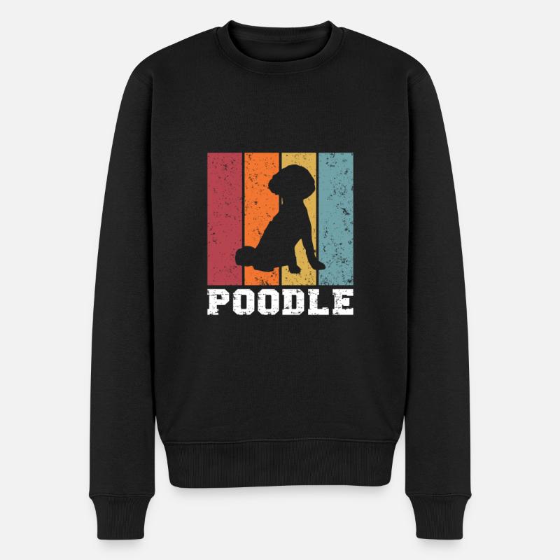 Caniche - Pull Premium bio Homme - noir