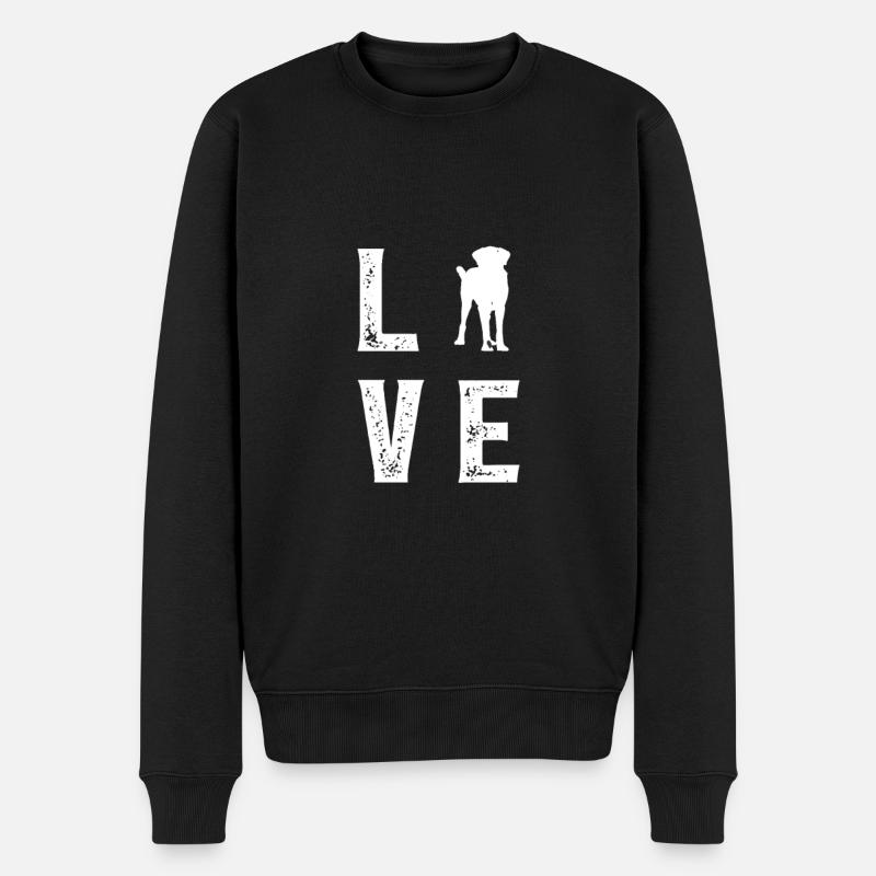 Amour Kangal - Pull Premium bio Homme - noir