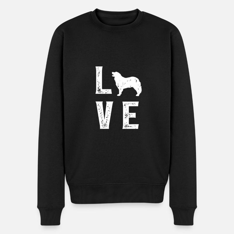 Leonberger Amour - Pull Premium bio Homme - noir
