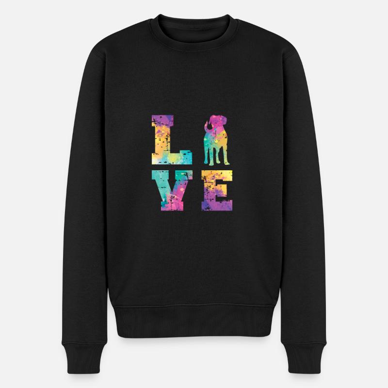 Appenzeller Love - Pull Premium bio Homme - noir