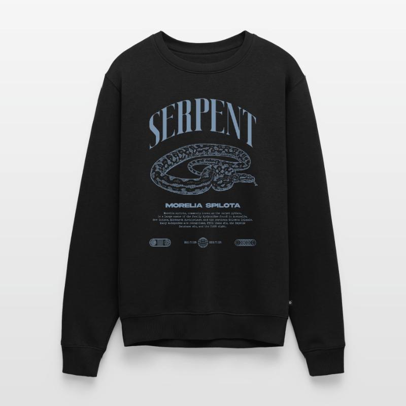 Carpet Python Modern Reptile Keeper Streetwear Men's Premium Organic Jumper