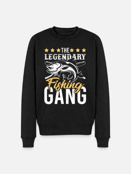 Fisher Gang Team - Men's Premium Organic Jumper - black