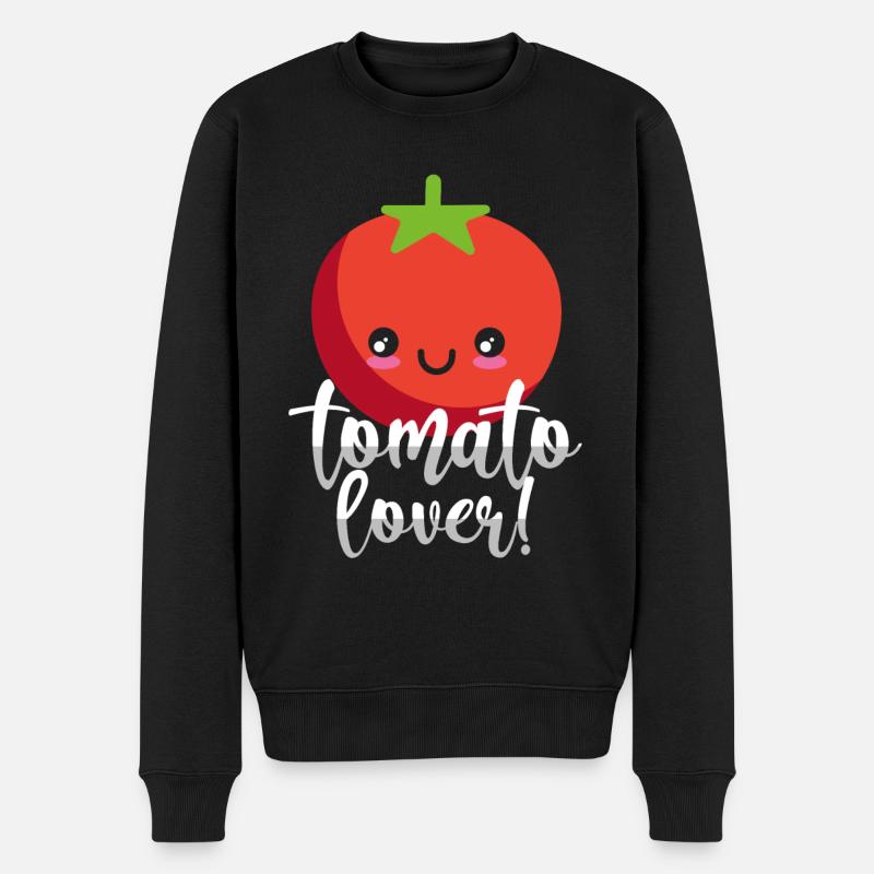 tomate - Pull Premium bio Homme - noir