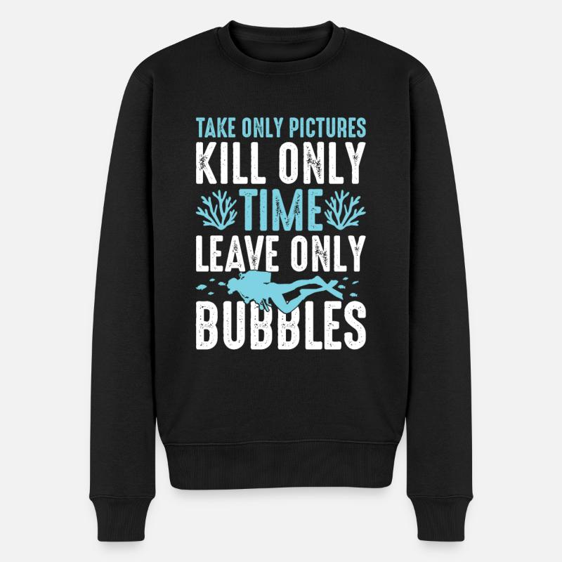 Dive Diver Diving Diving - Pull Premium bio Homme - noir