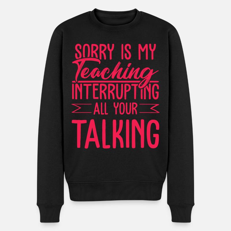 Enseignant apprenant - Pull Premium bio Homme - noir