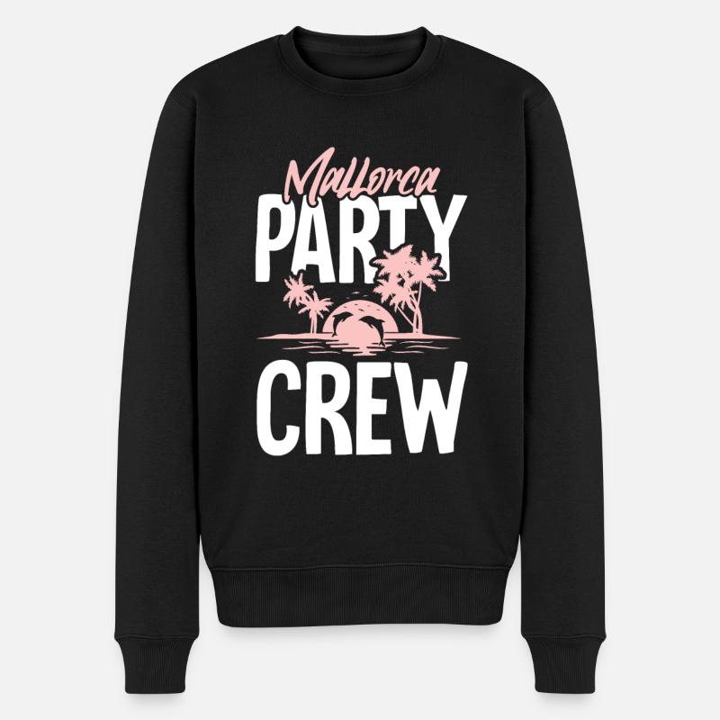 Mallorca Party Crew - Pull Premium bio Homme - noir