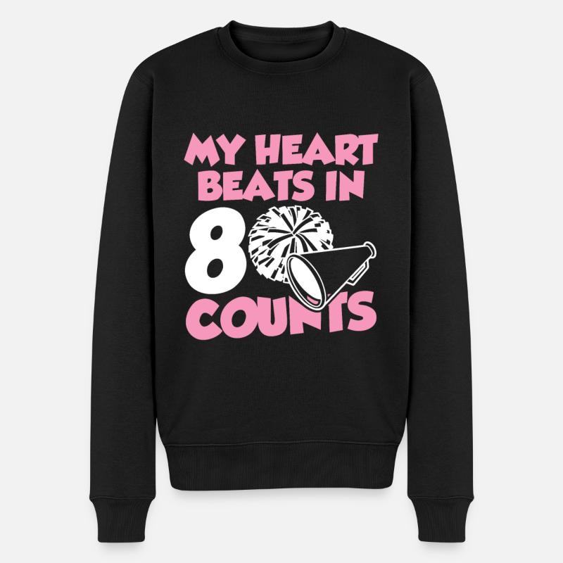 Spruch cheerleading - Pull Premium bio Homme - noir