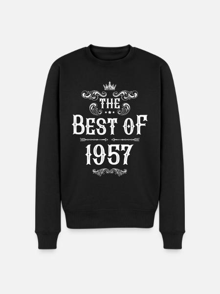 1957 best of - Men's Premium Organic Jumper - black