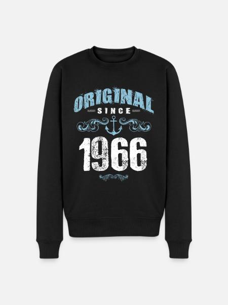 1966 original since - Men's Premium Organic Jumper - black