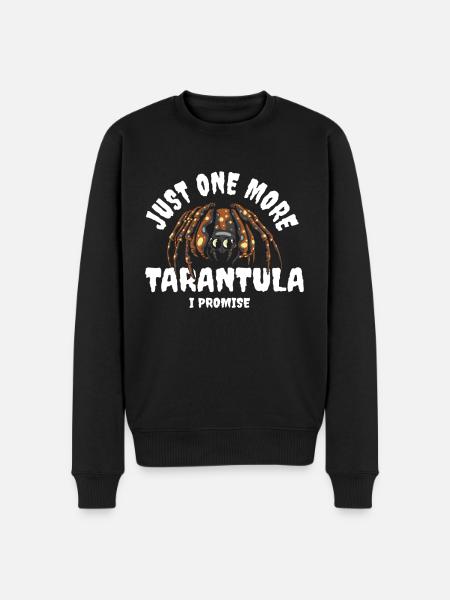 Tarantula Pet Arachnid - Men's Premium Organic Jumper - black