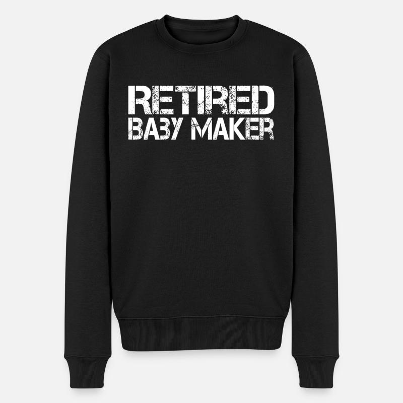 Vasektomie Operation Steril - Männer Premium Bio Pullover - Schwarz