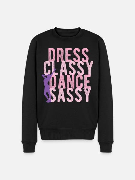 Breakdancing Tanzen für Tänzer - Männer Premium Bio Pullover - Schwarz