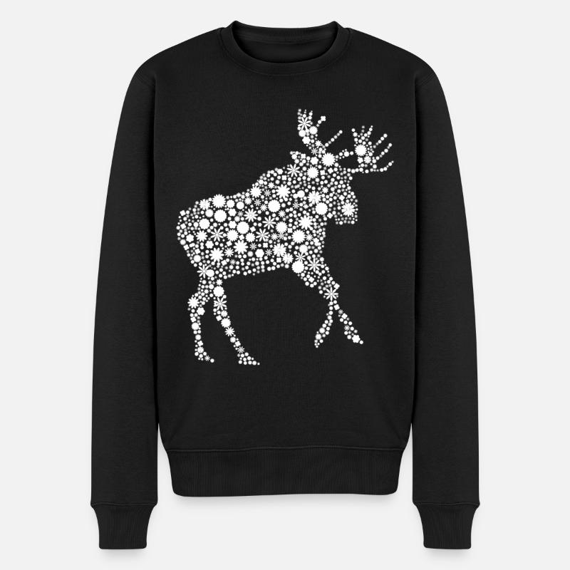Fleurs Orignal - Pull Premium bio Homme - noir