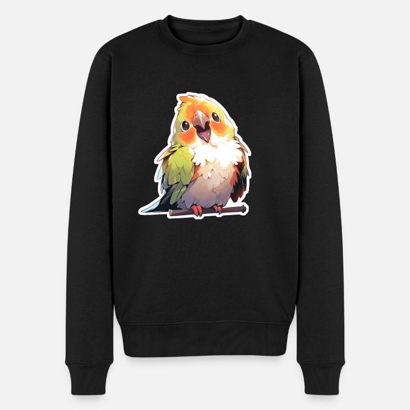 Perroquets - Pull Premium bio Homme - noir