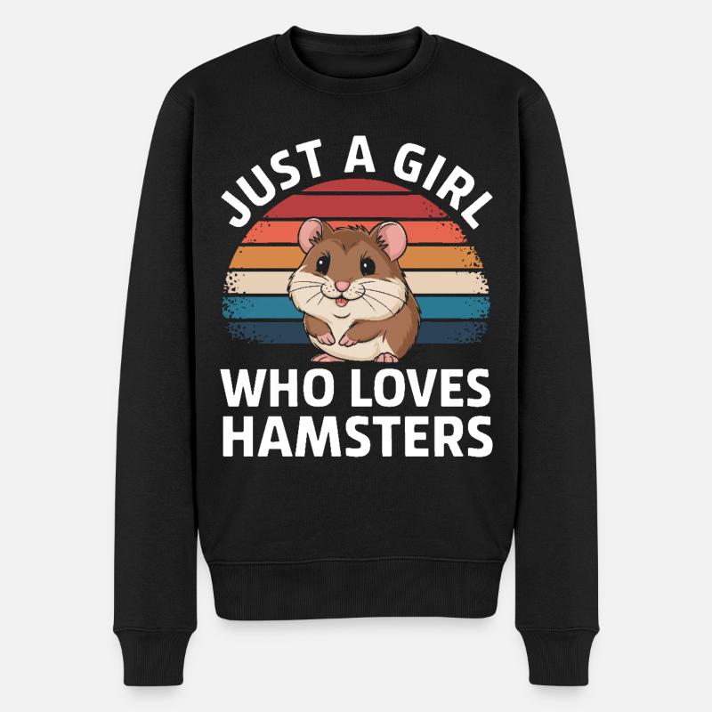 Hamster - Pull Premium bio Homme - noir