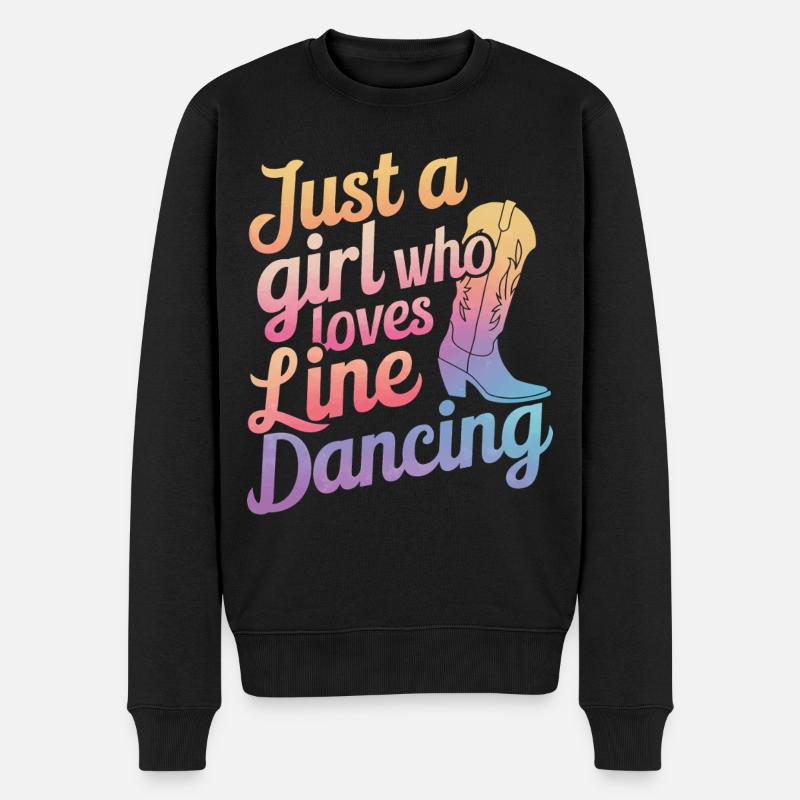 Danse en ligne Danseurs - Pull Premium bio Homme - noir