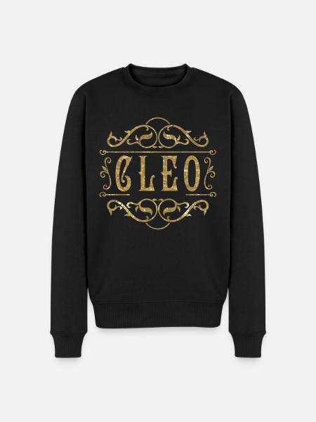 Cleo gold - Men's Premium Organic Jumper - black
