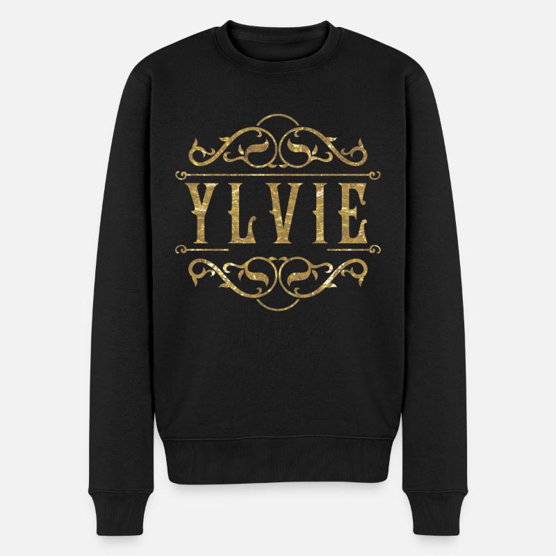 Ylvie or - Pull Premium bio Homme - noir