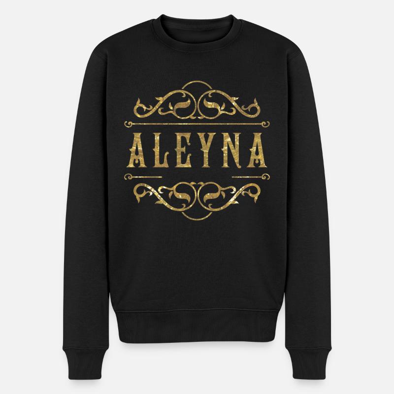 Aleyna or - Pull Premium bio Homme - noir