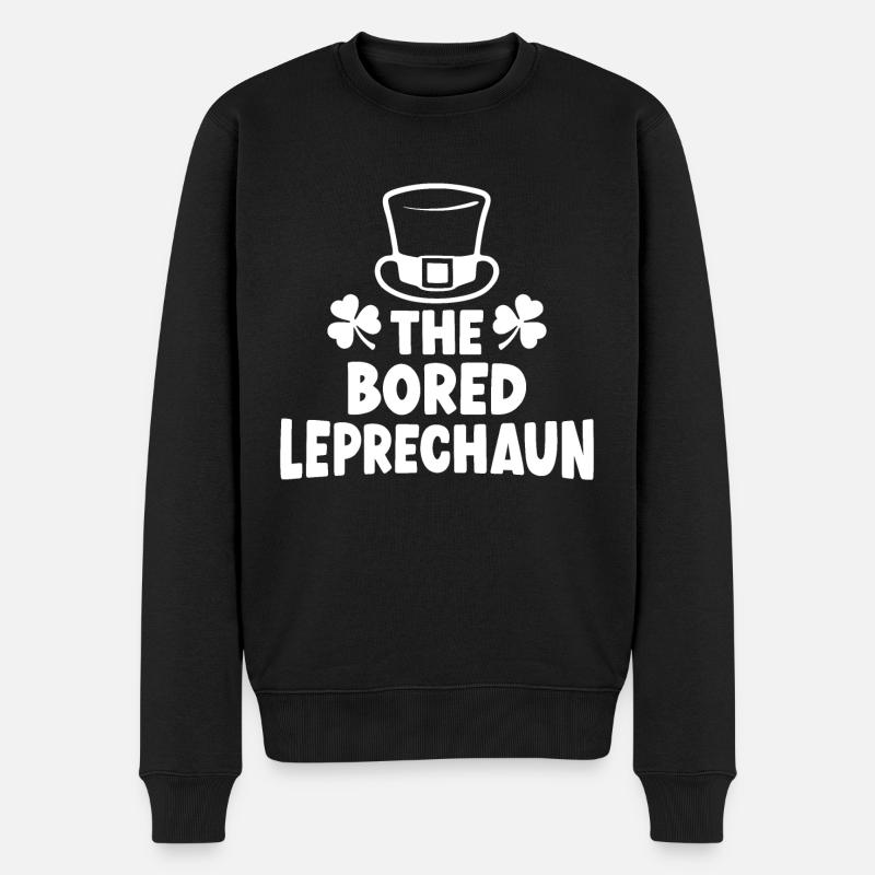 Le lutin ennuyé - Pull Premium bio Homme - noir