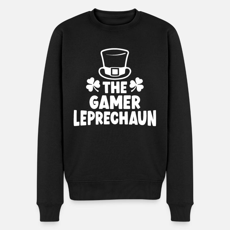 Le lutin Gamer - Pull Premium bio Homme - noir