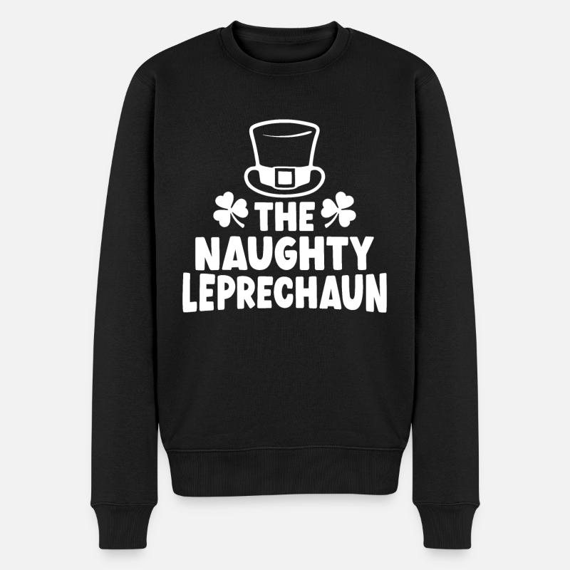 Le lutin coquin - Pull Premium bio Homme - noir