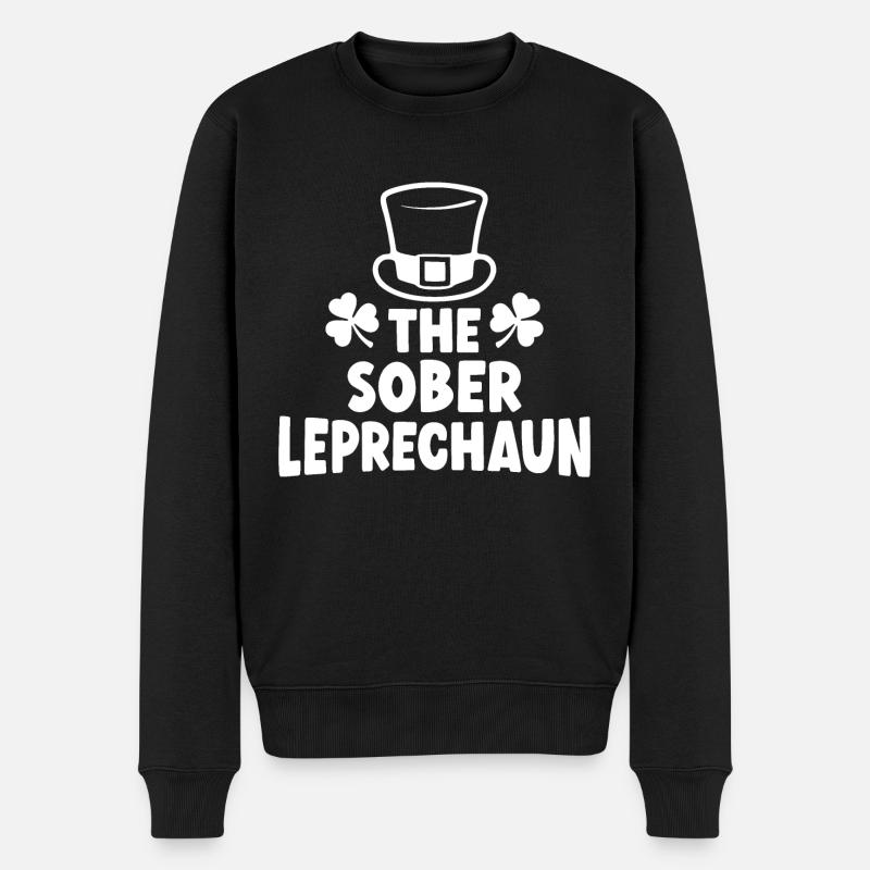 Le lutin sobre - Pull Premium bio Homme - noir