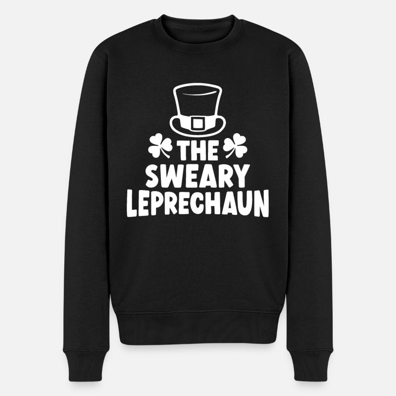 Le lutin juré - Pull Premium bio Homme - noir