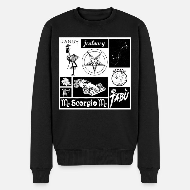Scorpion - Pull Premium bio Homme - noir