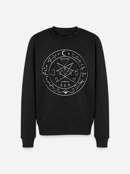 Seal of Lilith - Men's Premium Organic Jumper - black