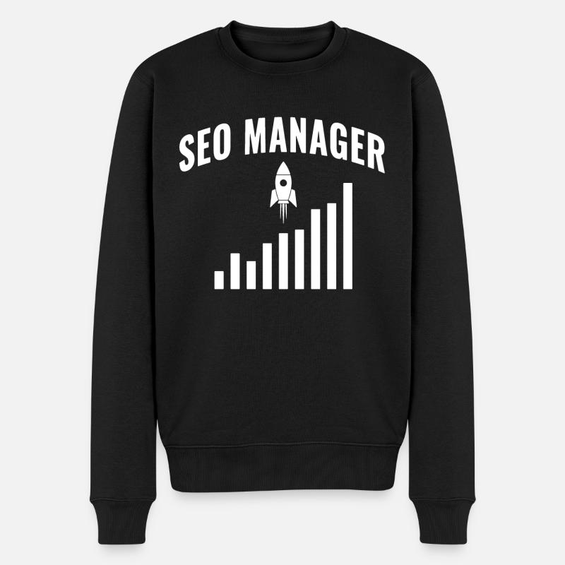Responsable SEO - Pull Premium bio Homme - noir